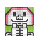 8-bit pixel かまぼこ君（個別スタンプ：19）