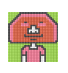 8-bit pixel かまぼこ君（個別スタンプ：23）