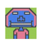 8-bit pixel かまぼこ君（個別スタンプ：28）