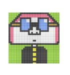 8-bit pixel かまぼこ君（個別スタンプ：32）