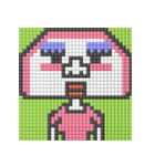 8-bit pixel かまぼこ君（個別スタンプ：34）