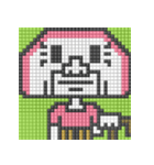 8-bit pixel かまぼこ君（個別スタンプ：37）