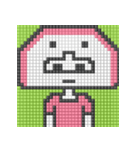 8-bit pixel かまぼこ君（個別スタンプ：40）