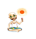 Beard Bald Eyes（個別スタンプ：16）