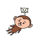 cute little monkeys（個別スタンプ：6）