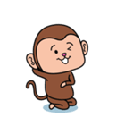 cute little monkeys（個別スタンプ：32）