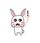 Cute Bunny Rabbit（個別スタンプ：18）
