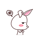 Cute Bunny Rabbit（個別スタンプ：24）