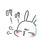 A.pa : A lazy rabbit.（個別スタンプ：15）