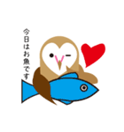 Heart Owl（個別スタンプ：34）