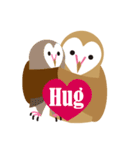 Heart Owl（個別スタンプ：39）