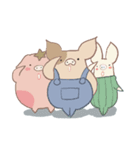 The three little pigs（個別スタンプ：11）