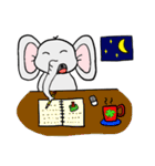 Lil' Grey Elephant（個別スタンプ：33）