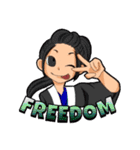 飃〜FREEDOM〜10周年記念スタンプ（個別スタンプ：40）