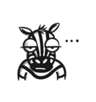 Unhappy Zebras（個別スタンプ：13）