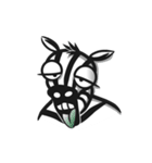 Unhappy Zebras（個別スタンプ：16）