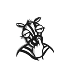 Unhappy Zebras（個別スタンプ：30）