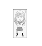 サムイ少女漫画風スタンプ（個別スタンプ：10）