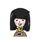 Girl P.Piue（個別スタンプ：13）