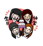 Girl P.Piue（個別スタンプ：25）
