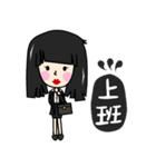 Girl P.Piue（個別スタンプ：26）