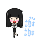 Girl P.Piue（個別スタンプ：29）