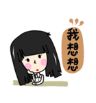 Girl P.Piue（個別スタンプ：34）