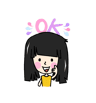 Girl P.Piue（個別スタンプ：35）
