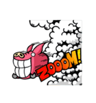 PIGGIE the Pinky Pig-ONOMATOPOEIA-（個別スタンプ：10）