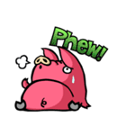 PIGGIE the Pinky Pig-ONOMATOPOEIA-（個別スタンプ：29）