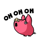 PIGGIE the Pinky Pig-ONOMATOPOEIA-（個別スタンプ：31）