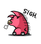 PIGGIE the Pinky Pig-ONOMATOPOEIA-（個別スタンプ：40）