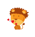 Super Cute Donguri Lion（個別スタンプ：3）