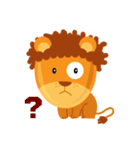 Super Cute Donguri Lion（個別スタンプ：5）