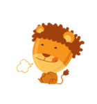 Super Cute Donguri Lion（個別スタンプ：8）