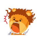 Super Cute Donguri Lion（個別スタンプ：9）