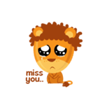 Super Cute Donguri Lion（個別スタンプ：11）