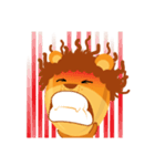 Super Cute Donguri Lion（個別スタンプ：21）