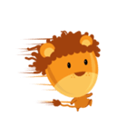 Super Cute Donguri Lion（個別スタンプ：24）