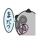 ピンク豚さんと黒豚さん（個別スタンプ：24）