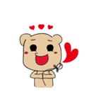 tricky bear（個別スタンプ：20）