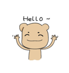 tricky bear（個別スタンプ：28）