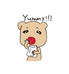tricky bear（個別スタンプ：38）