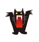 黒猫のねこたん（個別スタンプ：8）