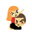 Angry couple（個別スタンプ：18）