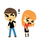 Angry couple（個別スタンプ：31）