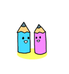 えんぴつ。（個別スタンプ：2）