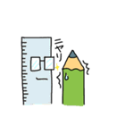 えんぴつ。（個別スタンプ：16）
