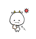 はらぺこしろやぎ（個別スタンプ：1）