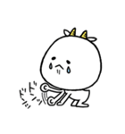 はらぺこしろやぎ（個別スタンプ：3）